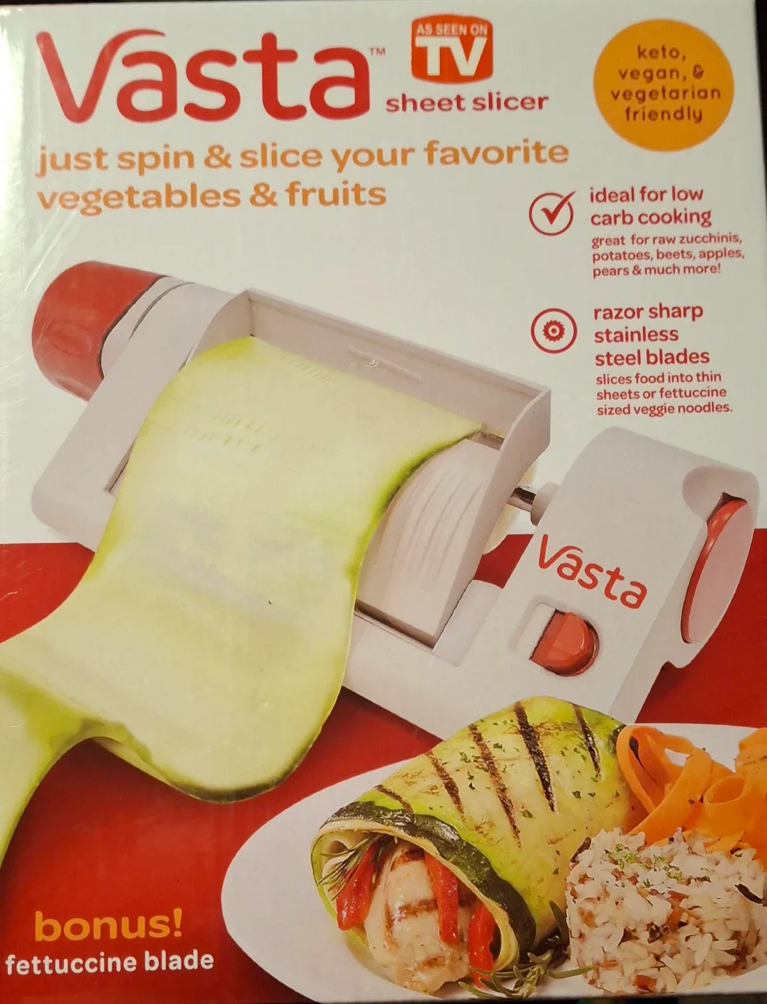 Vasta Sheet Slicer - Veggie & Fruit