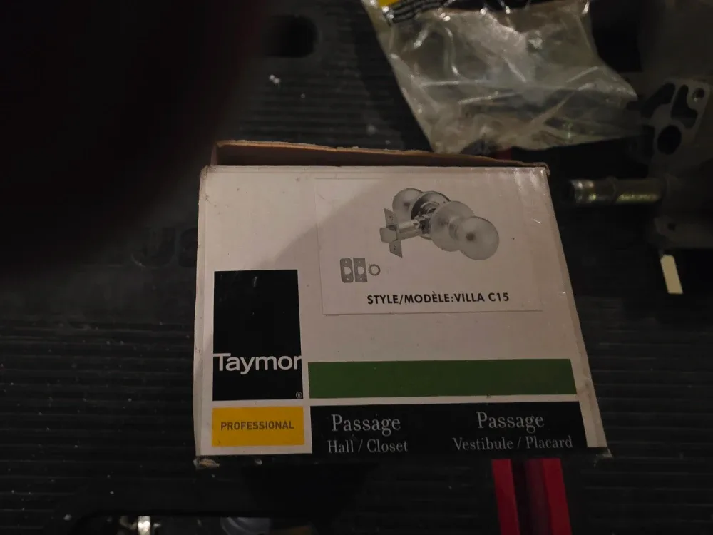 Taymor Passage Hall/Closet Door Knob - Satin Nickel image indicator(3)