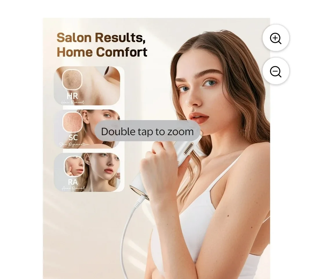 IPL Laser Hair Removal with Ice Cooling Care Function image indicator(2)