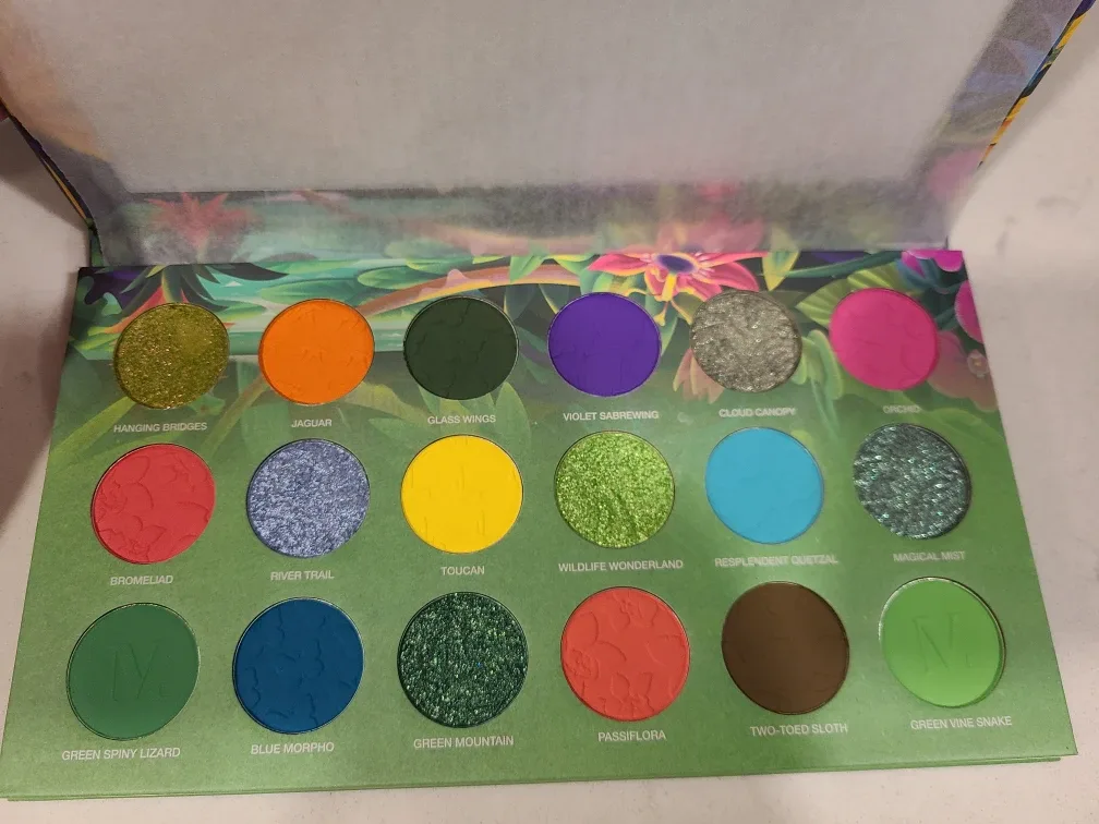 Nomad Bosque Nuboso de Monteverde Palette