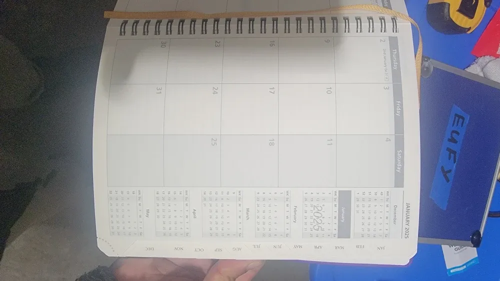 Time Works Wonders 2025-2026 Planner image indicator(7)