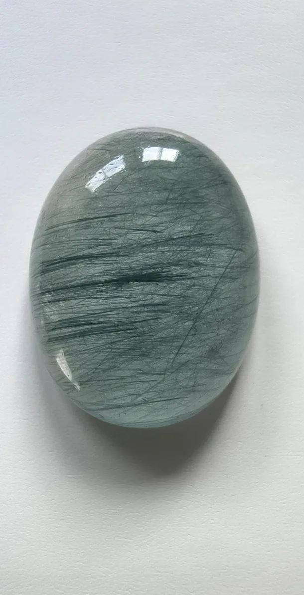 16 CTS Rutilated Quartz Cabochon image indicator(4)