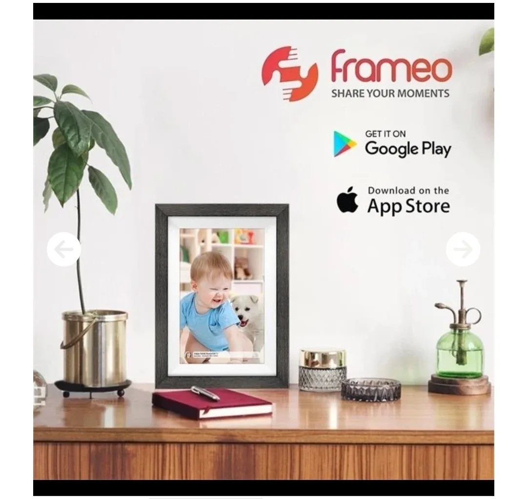 New MQQC Frameo 10.1" WiFi Digital Photo Frame image indicator(2)