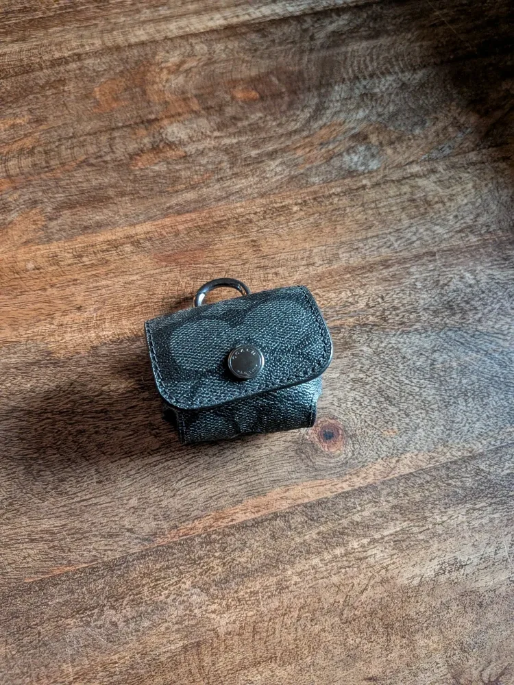 Coach Airpods Pro Case Black