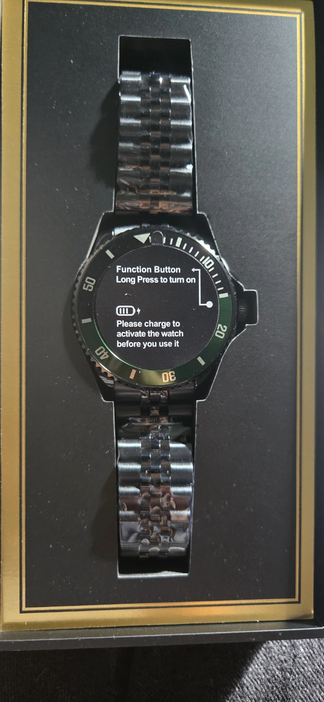 Smart Watch - Black & Green