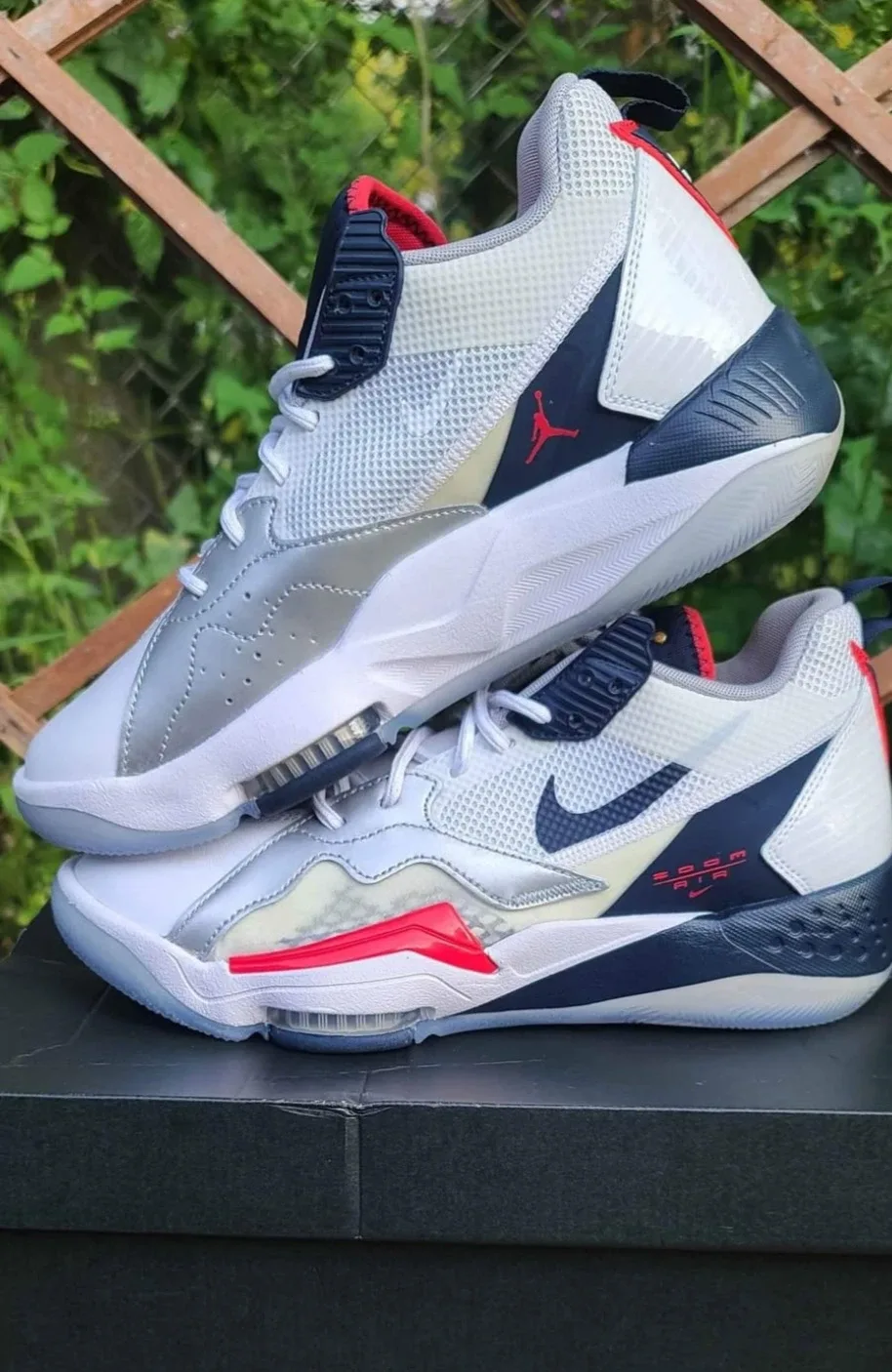 Jordan Zoom Separate White/Navy