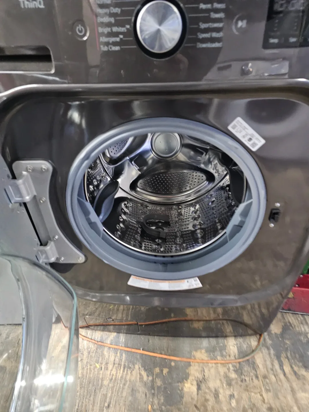 LG 29in wide large capacity thinq washer image indicator(3)