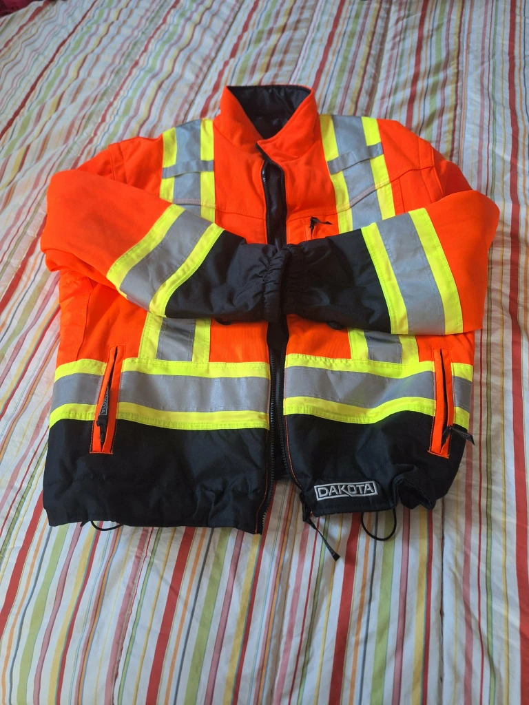 Dakota Safety Work Jacket - Orange