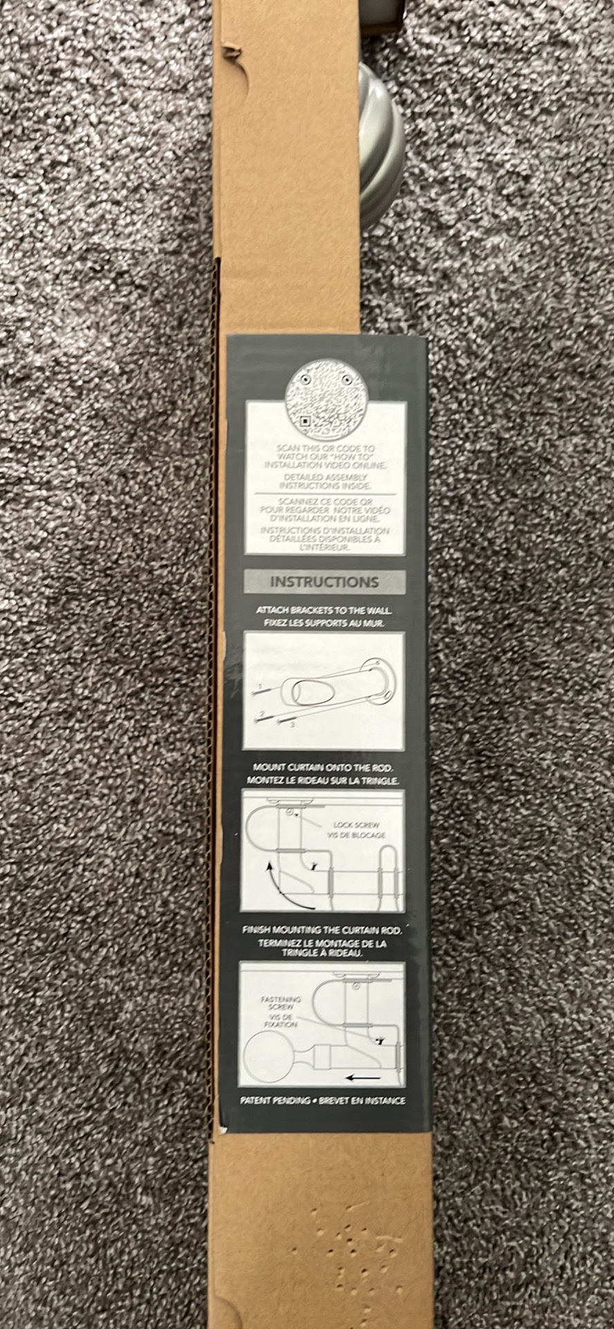 Couture ThermaPlus Blackout Curtain Rod (48-96 in) - photo 2