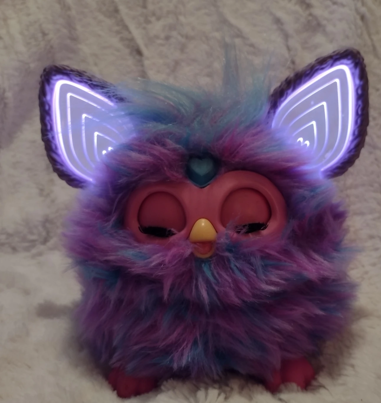 Hasbro Furby 2023 Interactive Purple Blue Talks Move Light - photo 2