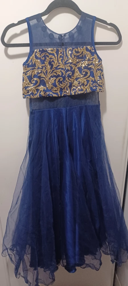 Blue & Gold Dress - photo 2