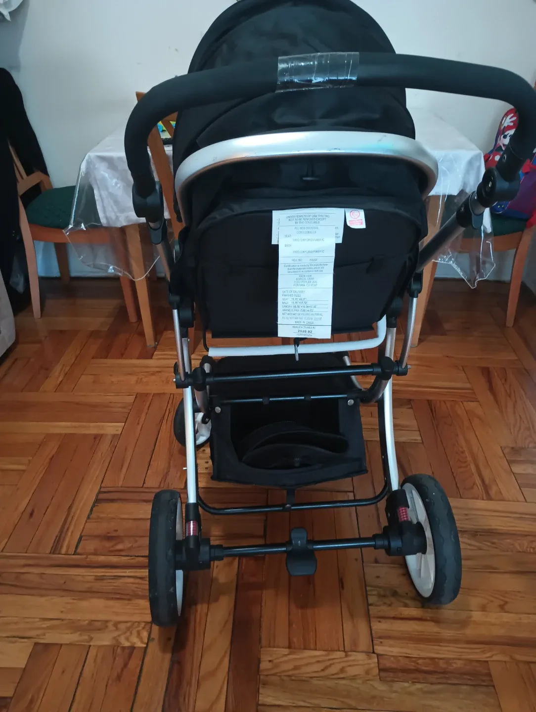 Baby Joy Stroller - Black image indicator(4)