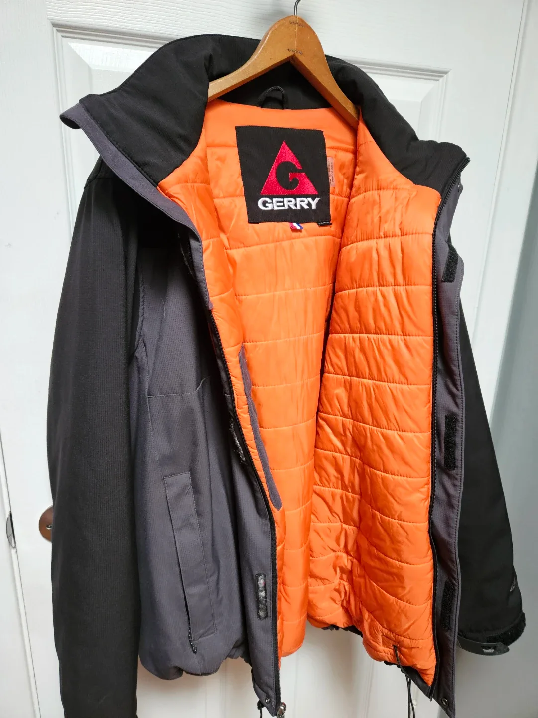 Gerry Men's Winter Jacket, Black/Grey