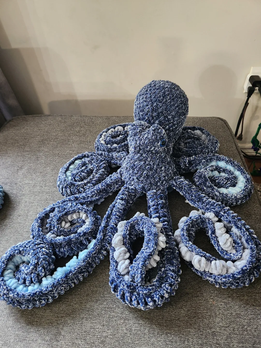 Handmade Crochet Octopus Plushie image indicator(6)