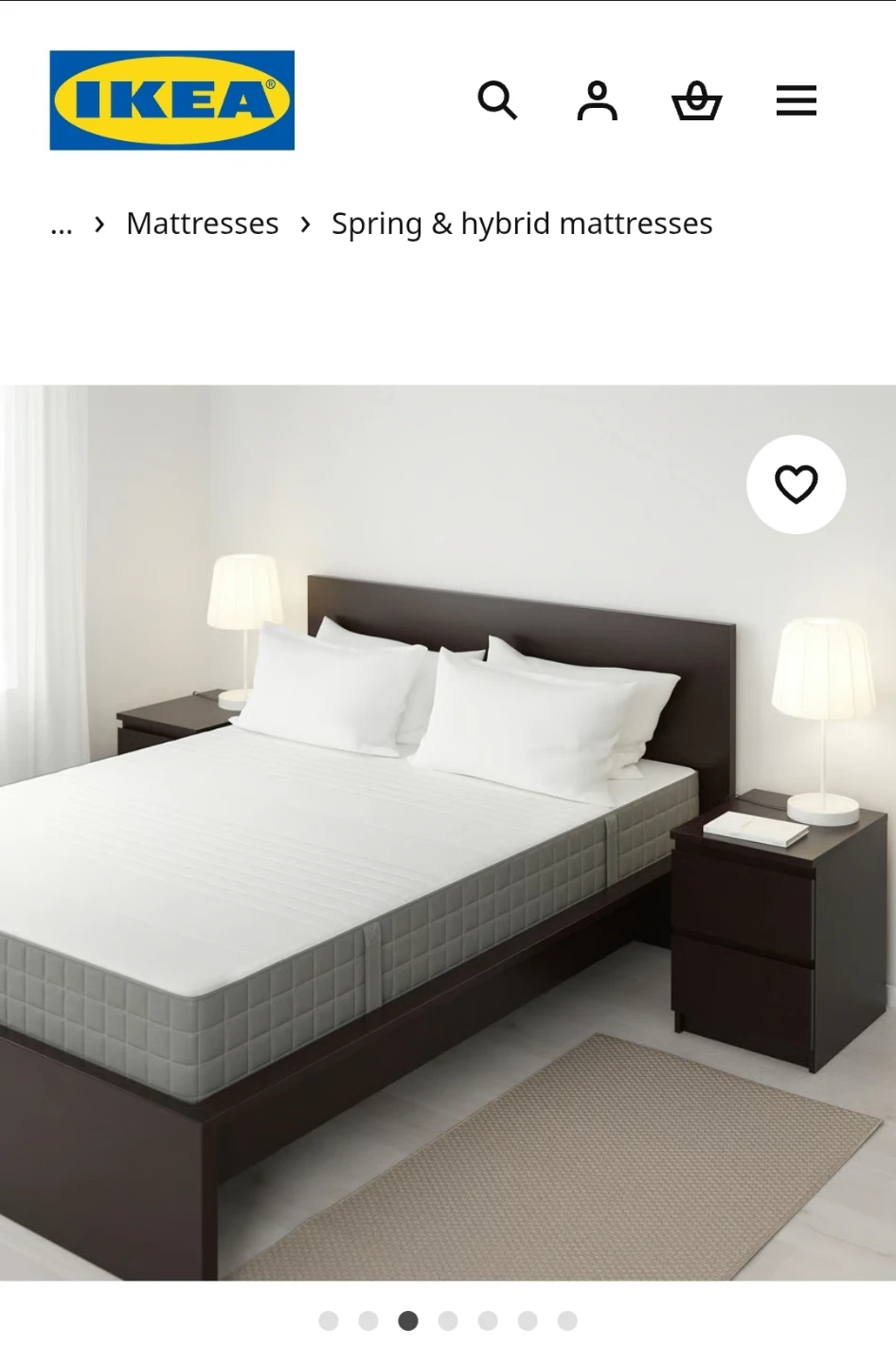 IKEA King Size Mattress ONLY - photo 4