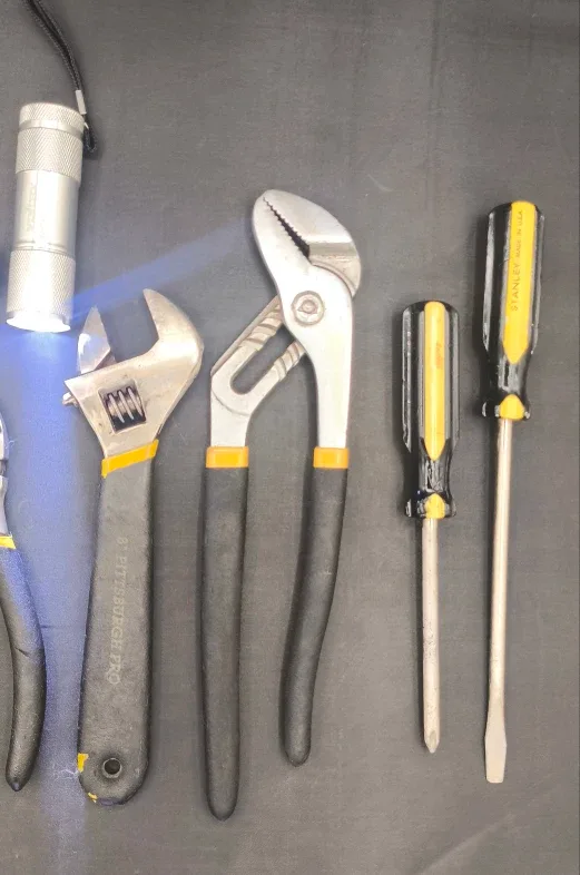 11-Piece Yellow & Black Tool Kit – Home • Auto • image indicator(3)