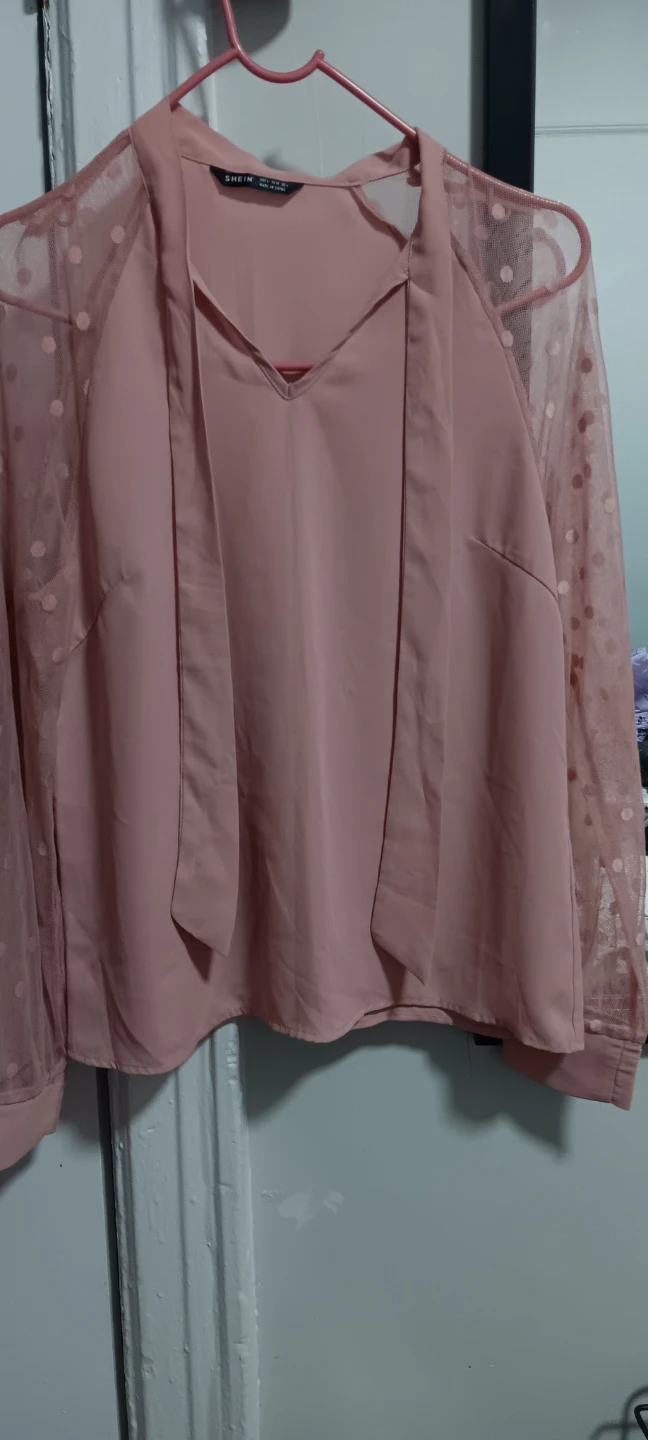 Shein Pink Blouse - Size S