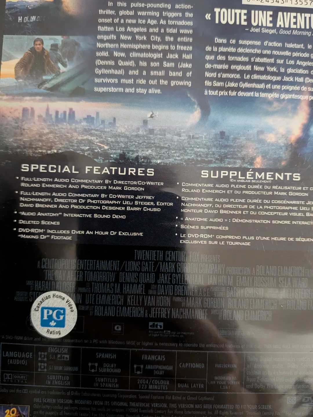 The Day After Tomorrow DVD - Widescreen Edition image indicator(5)