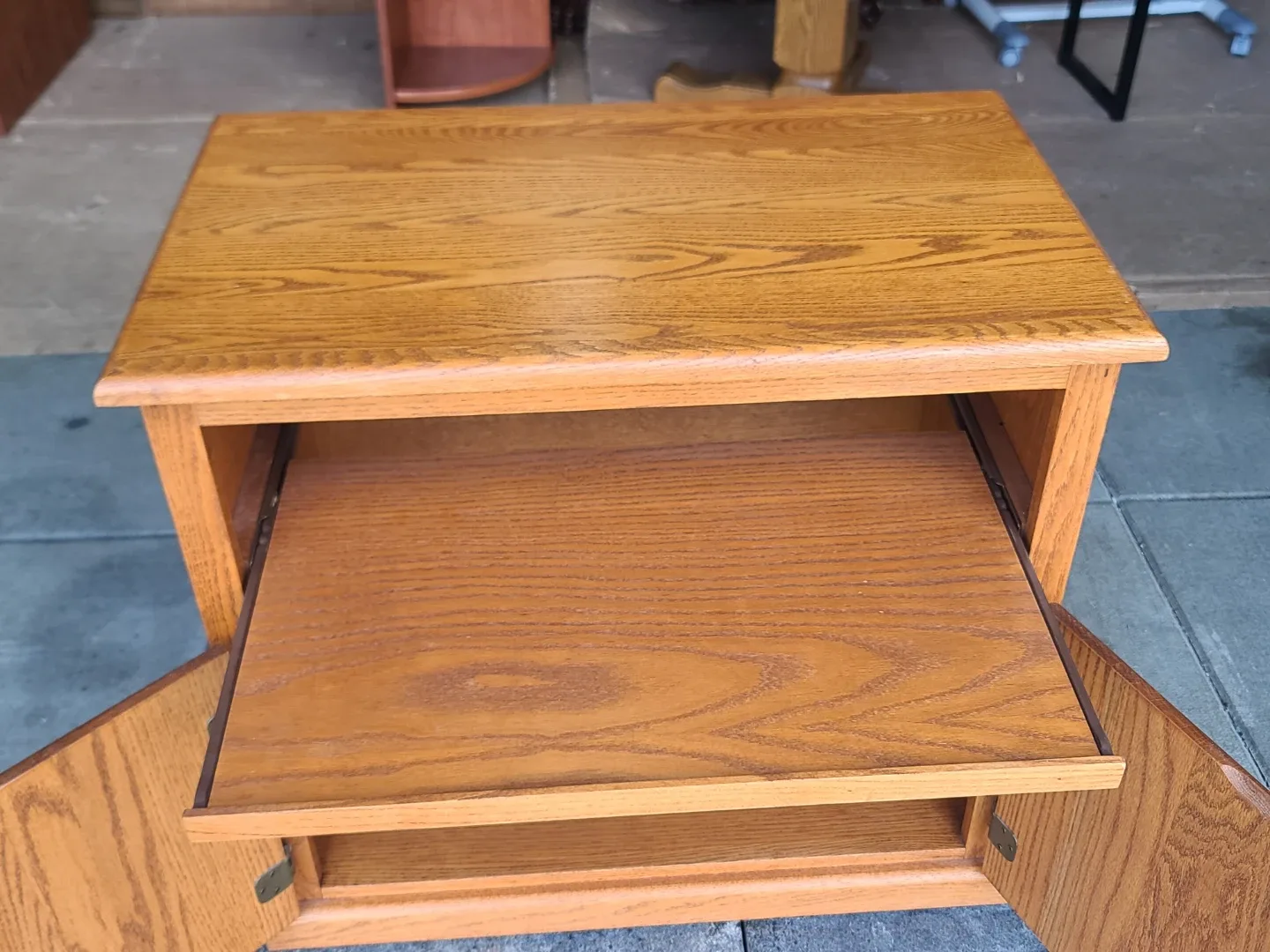 Wooden Cabinet with Doors image indicator(3)