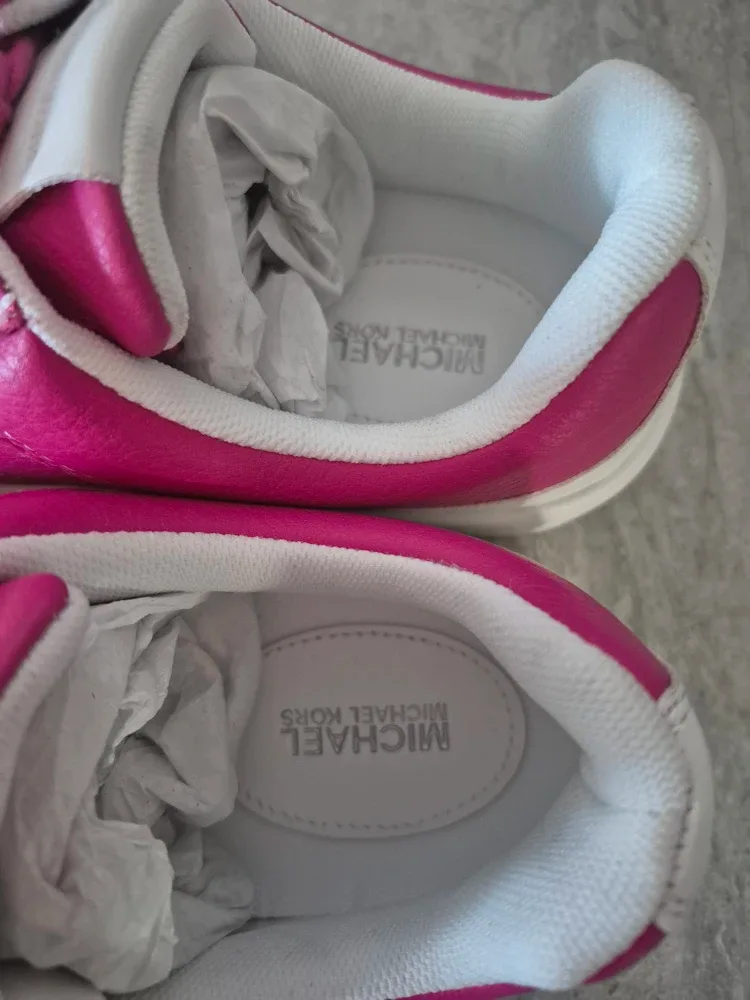 Michael Kors Pink & White Sneakers image indicator(3)