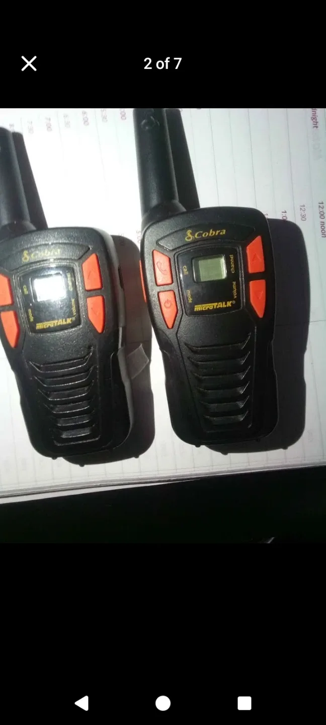 Cobra MicroTalk Walkie Talkies- Pair image indicator(2)