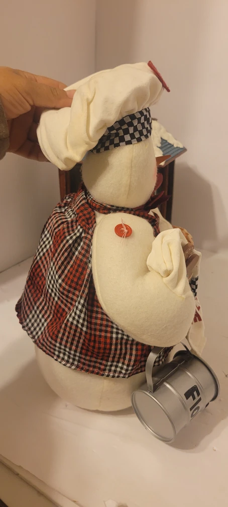 Snowman Chef Plush - 13" Tall - photo 3