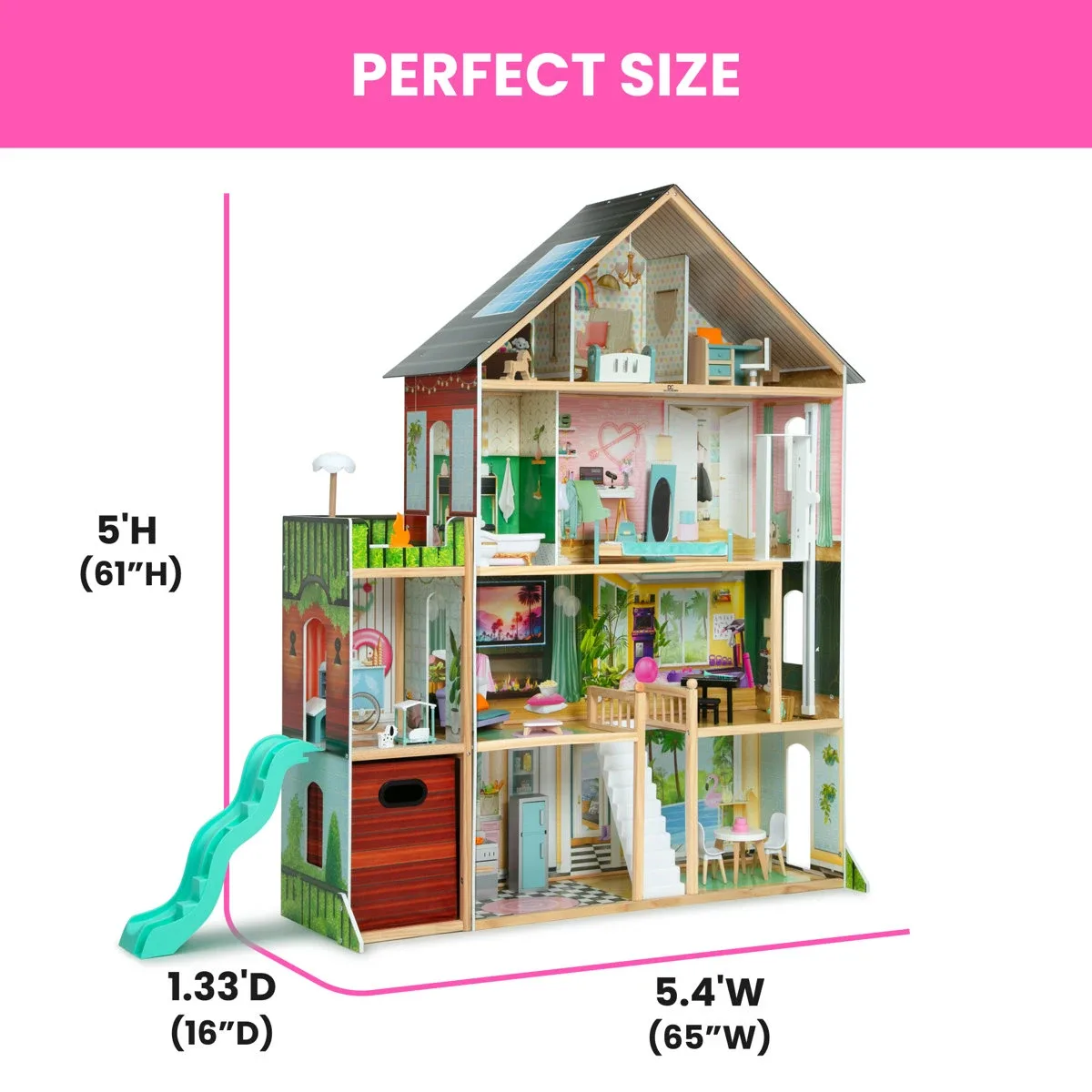 Delta Children Deluxe Maui Dollhouse image indicator(4)
