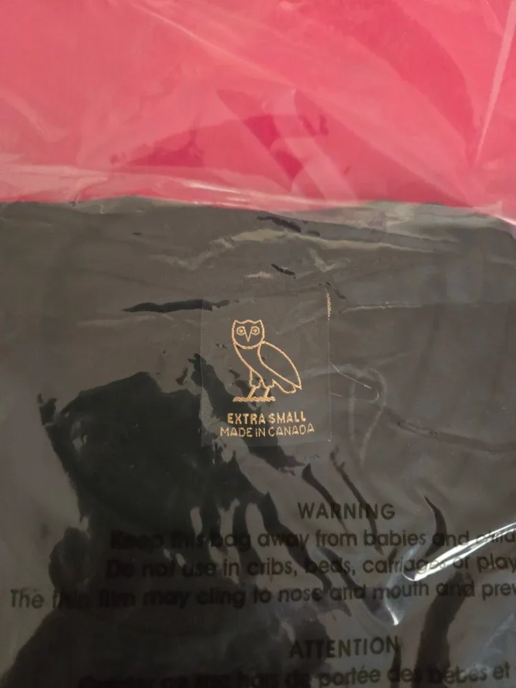 New OVO Black T-Shirt - XS image indicator(3)