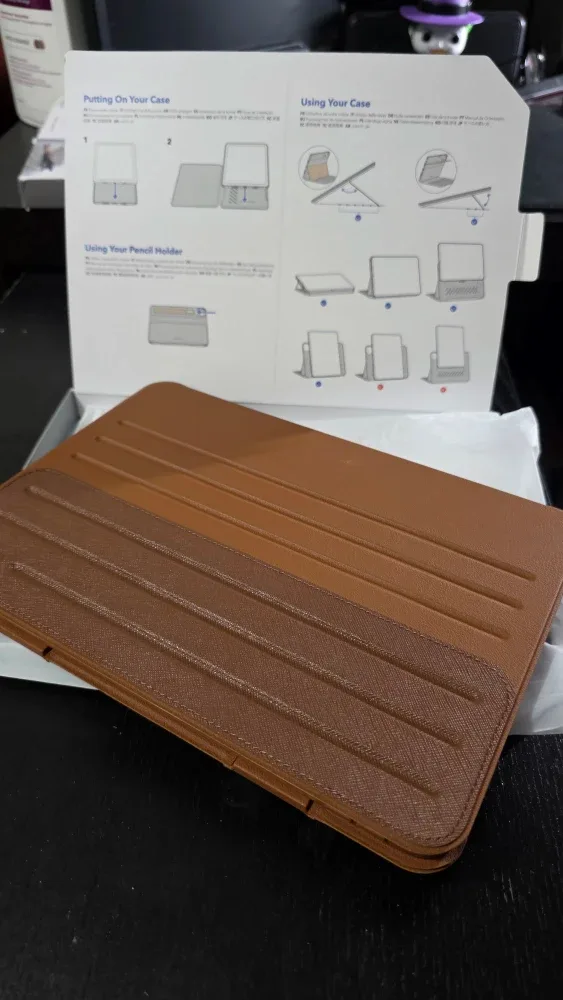 New ESR iPad Pro 11 inch Case (M4 2024) Brown image indicator(4)