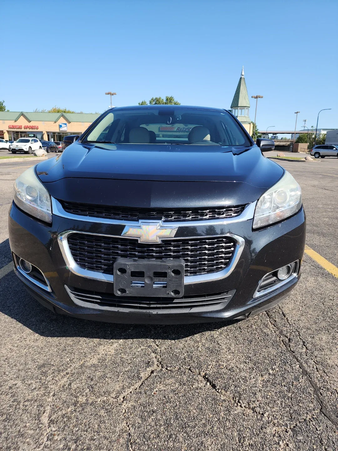 Black Chevrolet Malibu Sedan