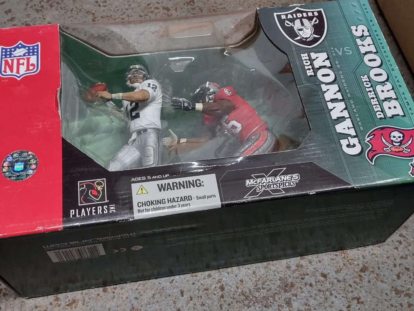 McFarlane NFL Rich Gannon vs Derrick Brooks Figure image indicator(3)