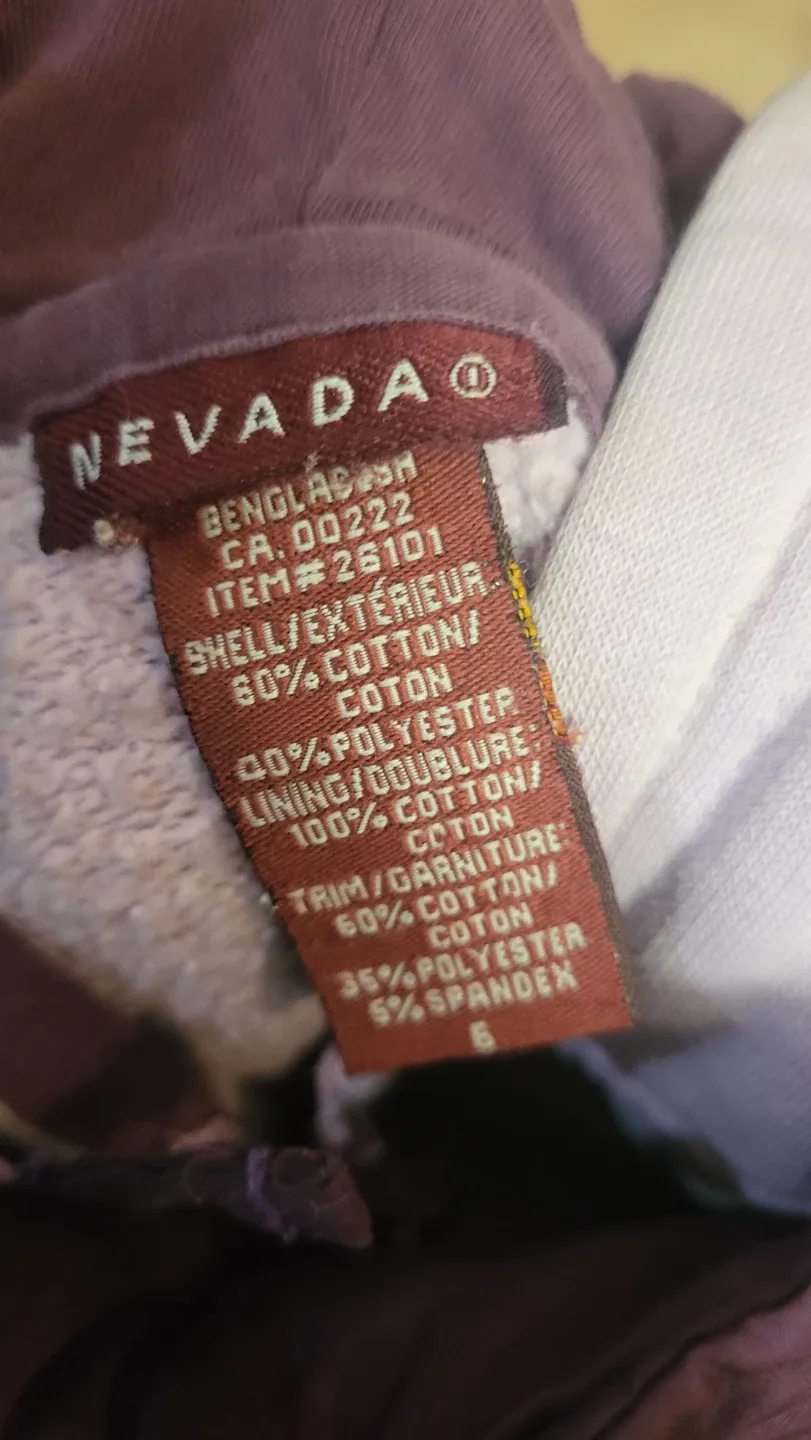 Nevada Purple Vest Hoodie - Size 6 image indicator(4)