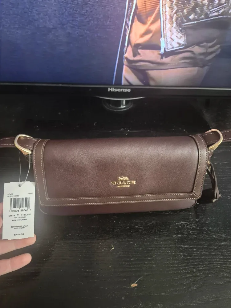 Coach Swinger 20 in Saddle Tan - New with Tags!
