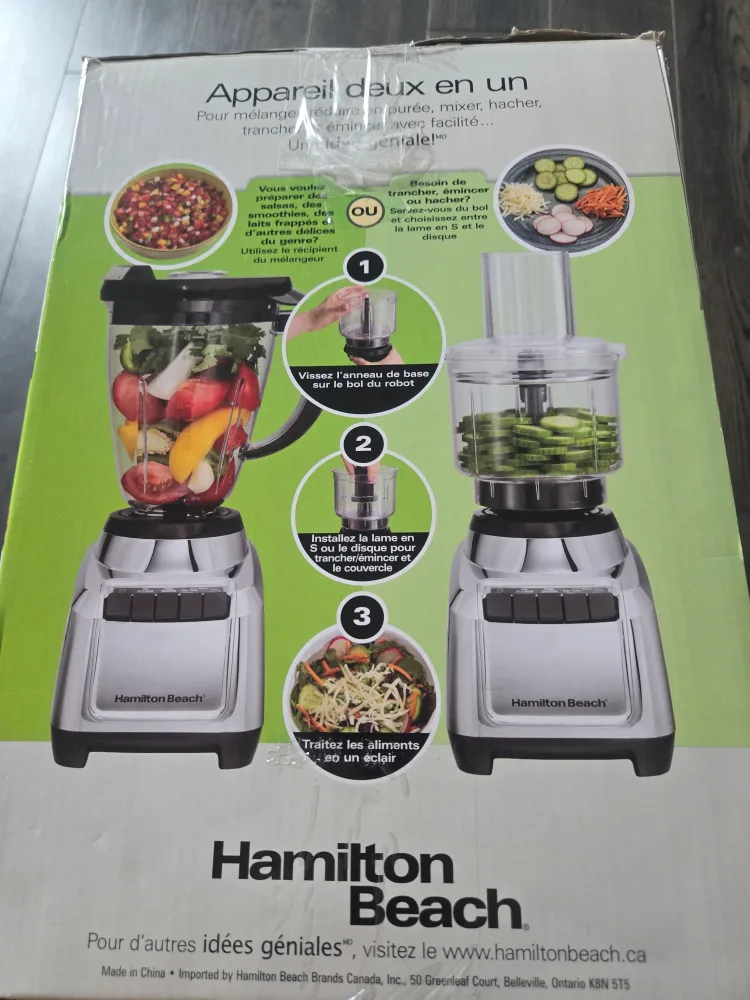 Hamilton Beach MultiBlend Blender Food Processor image indicator(2)