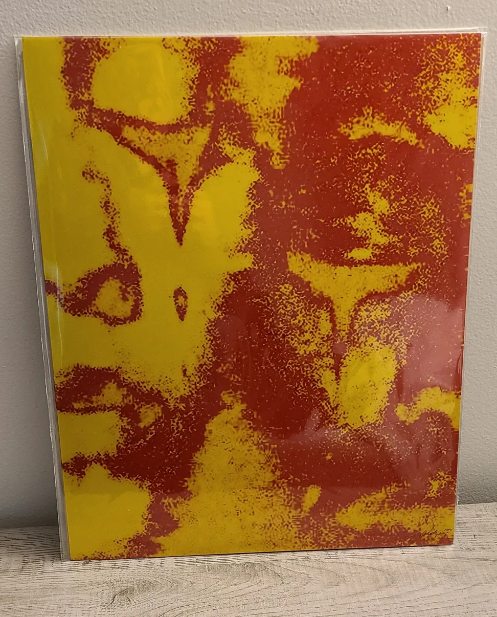 Artwork - Red and Yellow End the hate