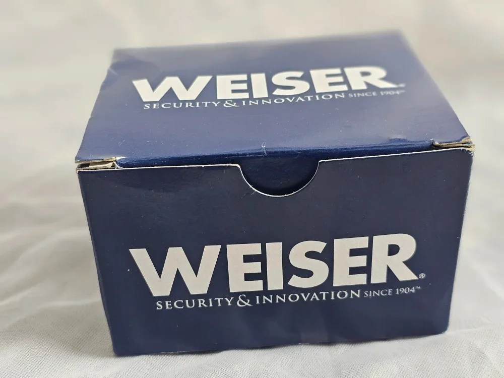 Weiser Single Cylinder Deadbolt - Polished Chrome