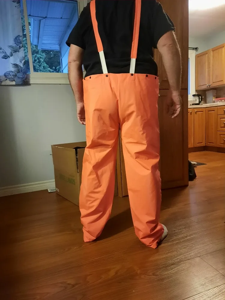 XL Orange Rain Gear Set image indicator(3)