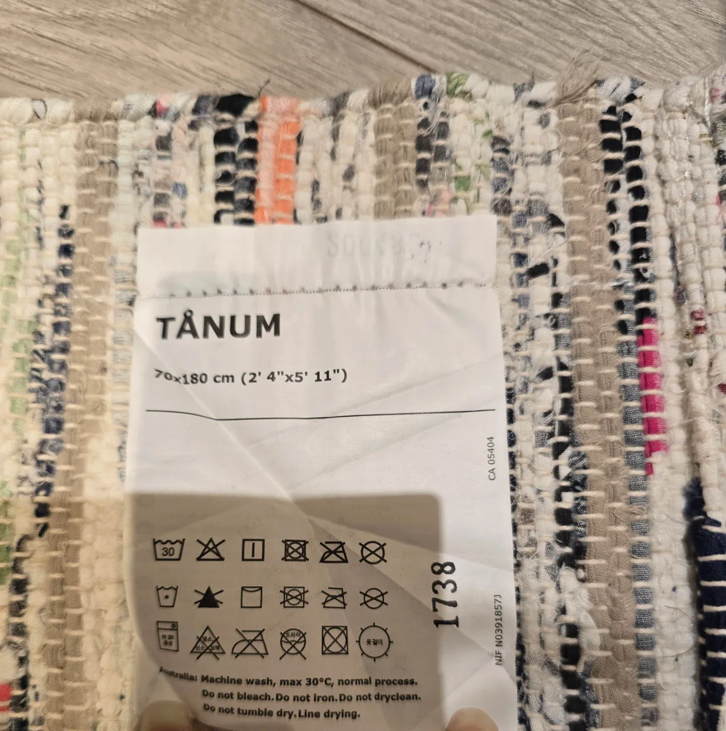 IKEA TÅNUM Rug - 2' 4"x5' 11" image indicator(2)