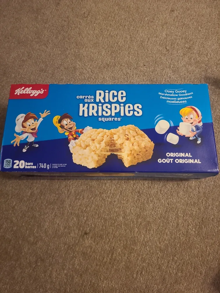 Kellogg's Rice Krispies Squares 20 Bars