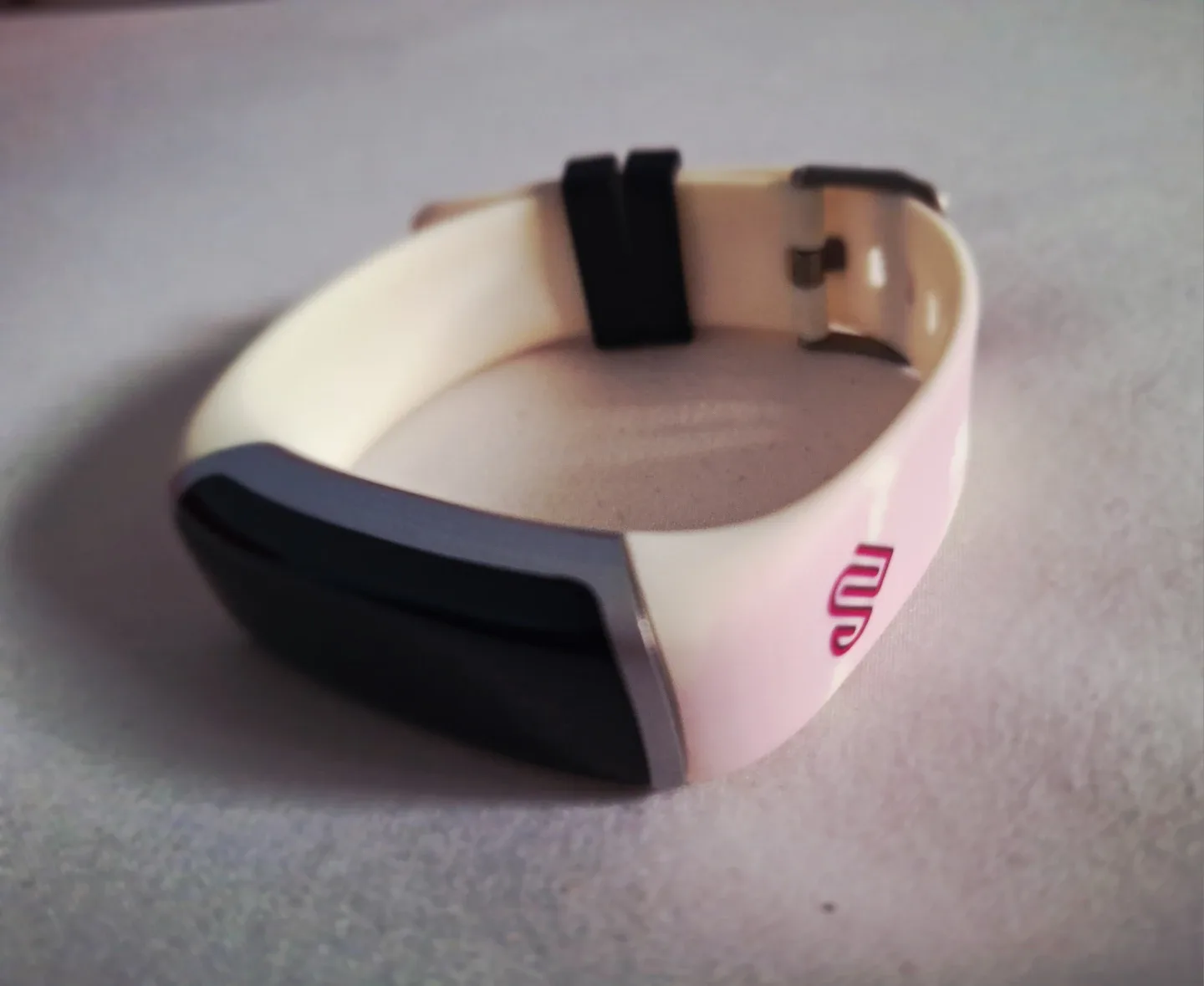 Justice Fitness Tracker - White & Pink