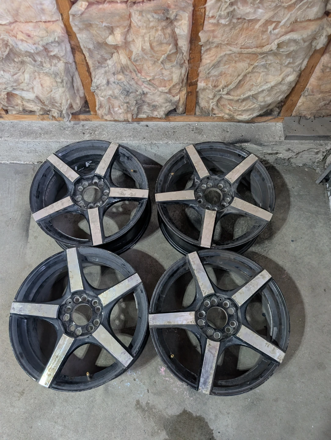 (4)-17 Inch Multi-Fit Rims 5x110 & 5x115 TPMS