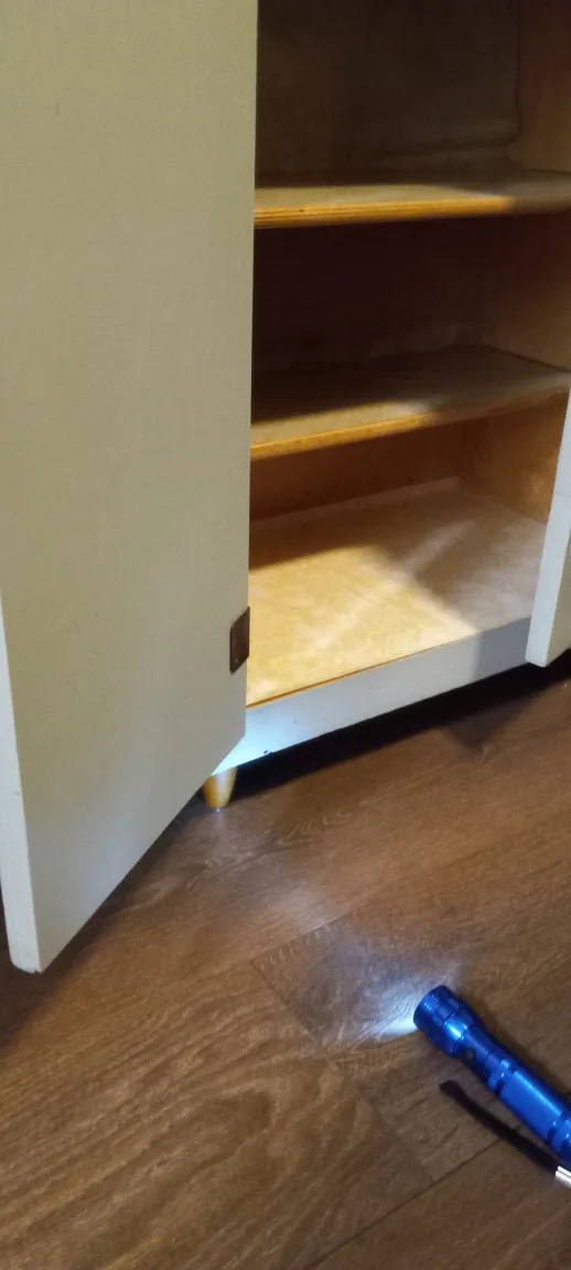 Cabinet with Gold Trim image indicator(8)