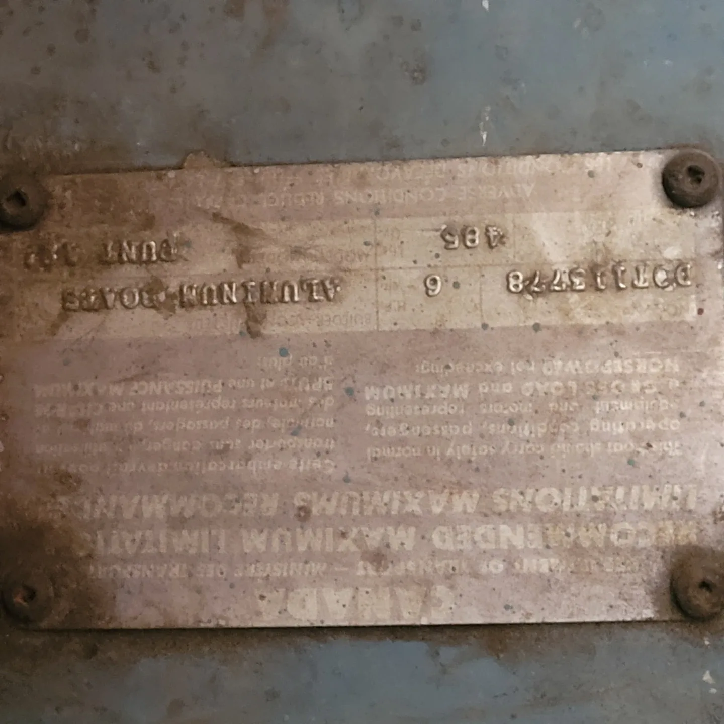 Punt 12' flat bottom boat image indicator(2)