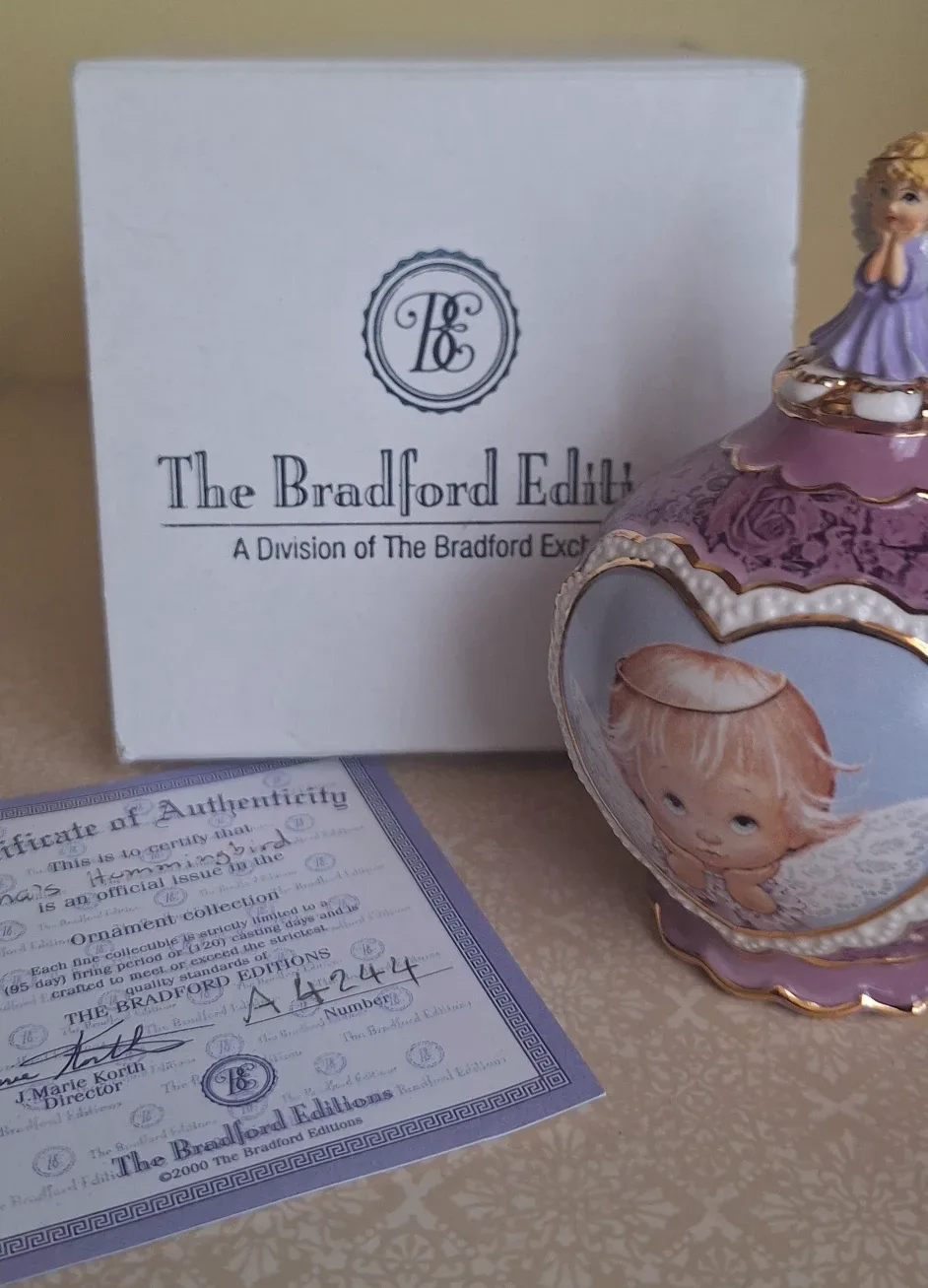 Bradford Exchange PLATE & Bradford Editions BELL image indicator(4)