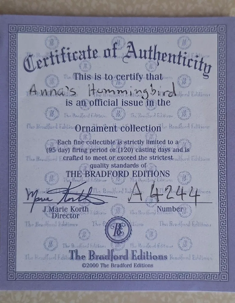 Bradford Exchange PLATE & Bradford Editions BELL image indicator(5)