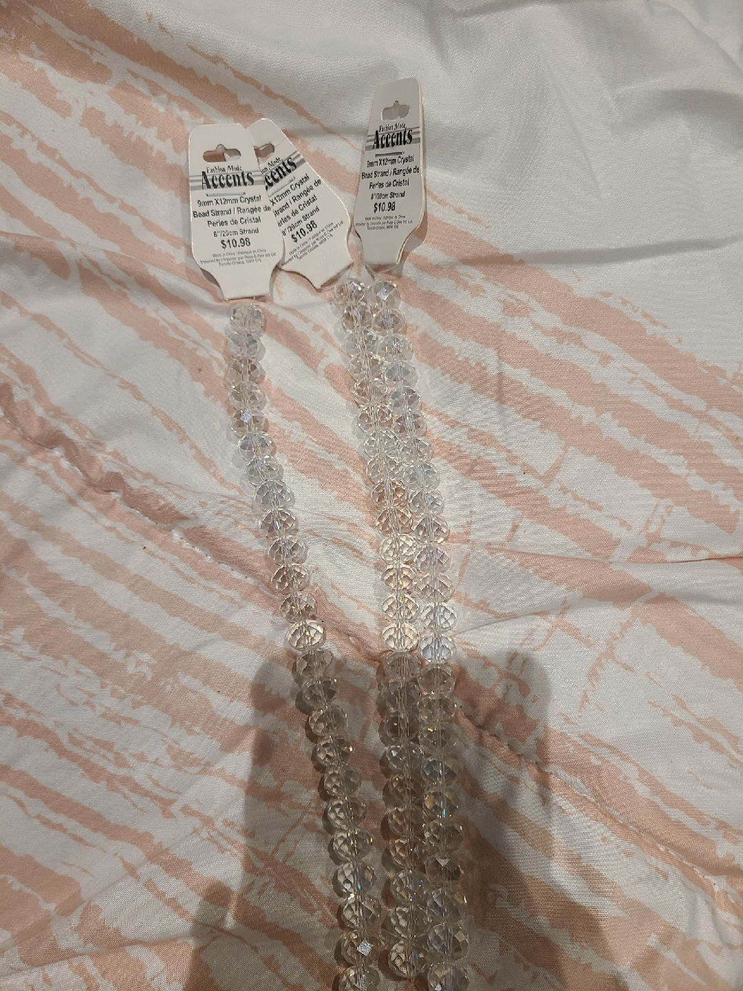 Fashion Mode Accents Crystal Bead Strand