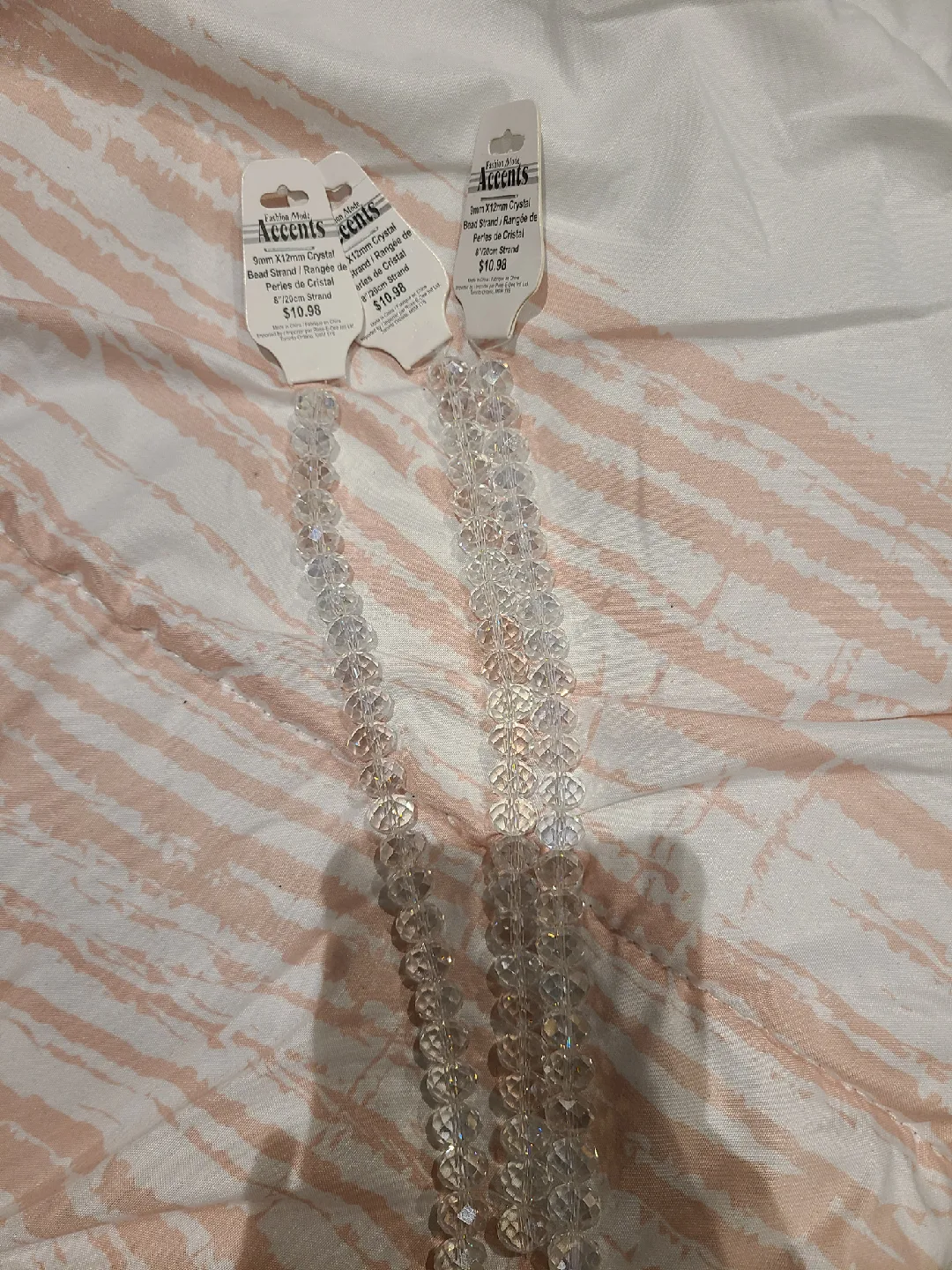 Fashion Mode Accents Crystal Bead Strand