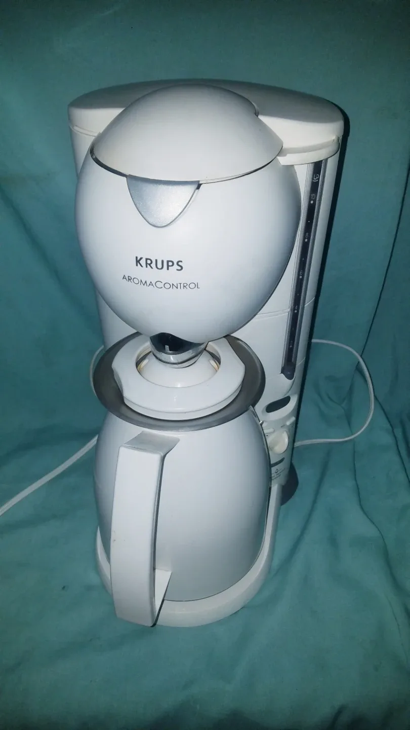 Krups Aroma Control Coffee Maker With Thermal Carafe 10 Cup