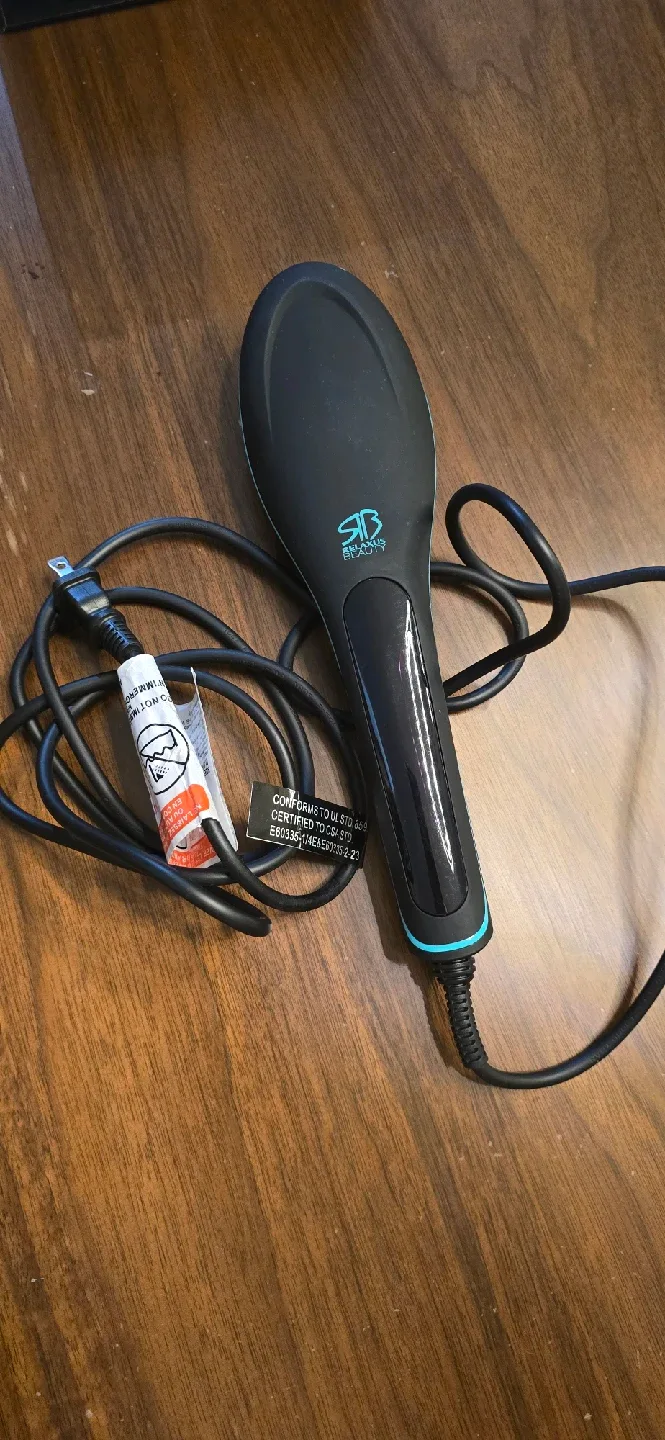 Relaxus Beauty Ceramic Straightening Ionic Brush image indicator(5)