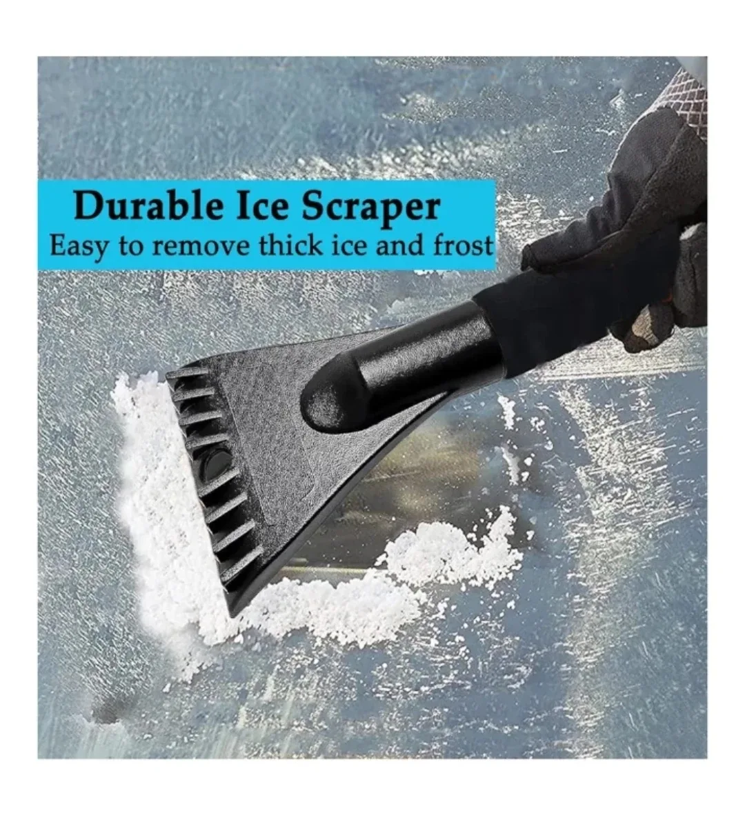 Car Snow Brush with Ice Scraper - Extendable image indicator(6)